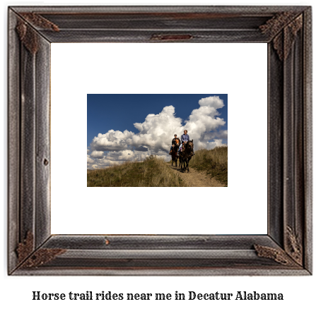 horse trail rides near me in Decatur, Alabama